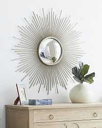 Зеркало в раме "Брук", серебро