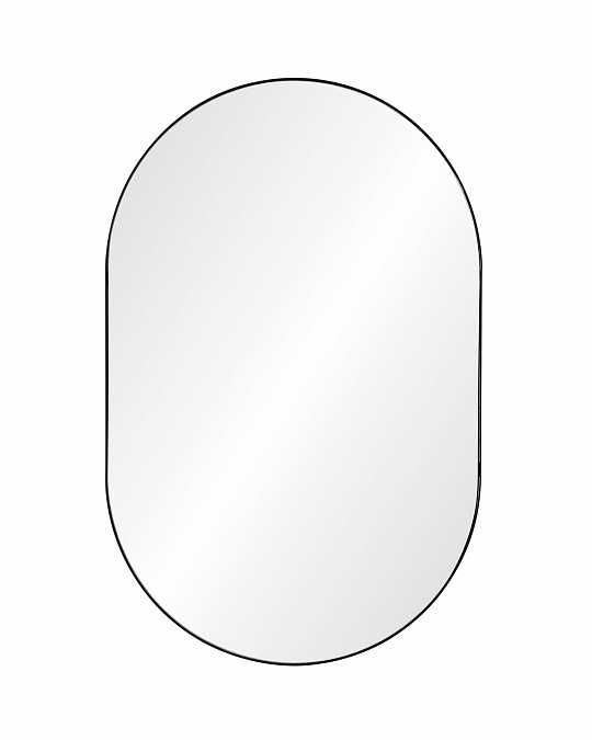 купить черное овальное зеркало "рейли"