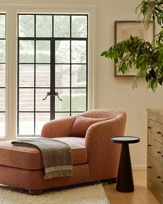 купить черный приставной столик "ридж"