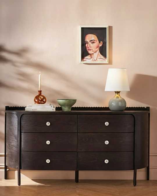 купить настольная лампа "бенсон" с серым керамическим основанием