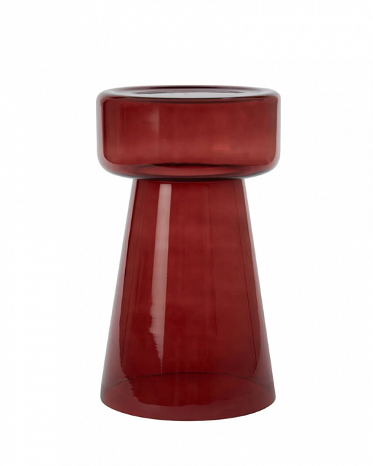 купить бордовый приставной столик "флумс" малый