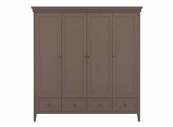 Шкаф 4-дверный Tesoro Quartz