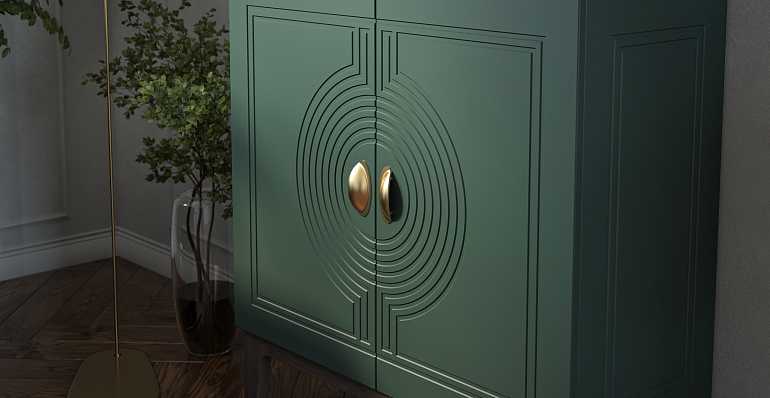 Витрина двухдверная Калипсо