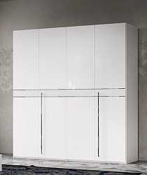 Шкаф Volare White 4-дверный