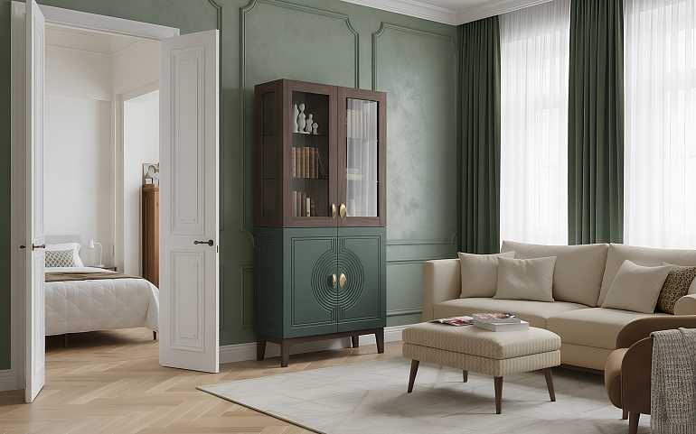 Витрина двухдверная Калипсо