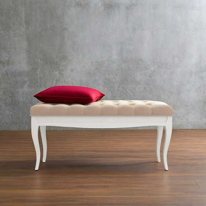 Банкетка Majessa White