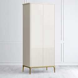 Шкаф двухдверный Primo gold узкий