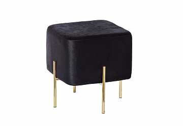 Пуф квадратный Garda черный