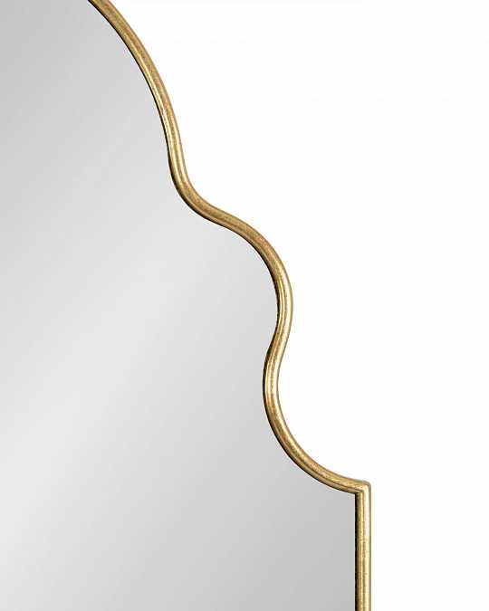 купить зеркало в золотой раме "шифа"