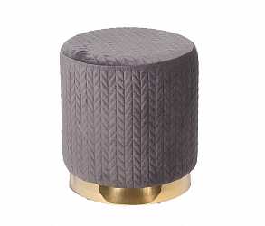 Пуф круглый Garda бежевый