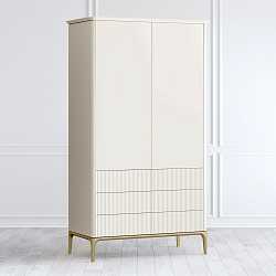 Шкаф двухдверный Primo gold 6 ящиков