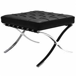 Оттоманка Barcelona черная