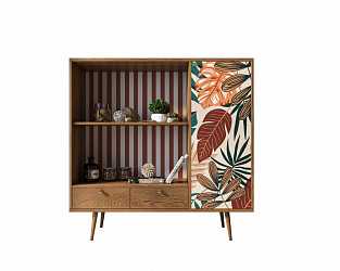 Стеллаж с нишей "Berber" (25 принт)