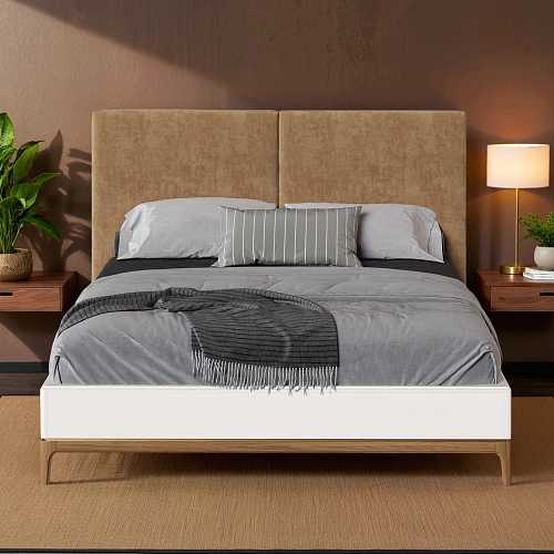 Кровать Bari с мягким изголовьем