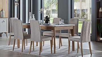 Стулья Valencia с прямой спинкой