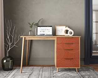 Стол письменный "Line" R23/red