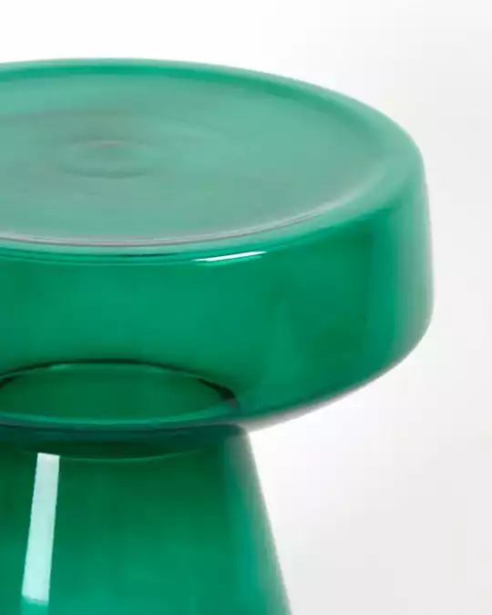 купить изумрудный приставной столик "флумс"