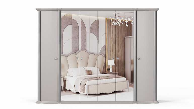 Шкаф шестидверный "Мелисса"