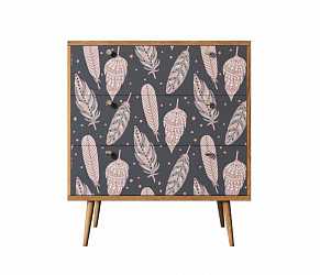 Комод "Berber" с 3 ящиками (40 принт)