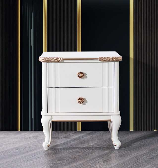 Прикроватная тумба "Мия" крем