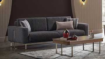 Диван трехместный Mirante brown