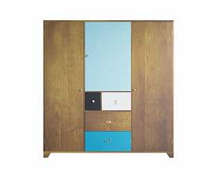 Шкаф Aquarelle трехстворчатый