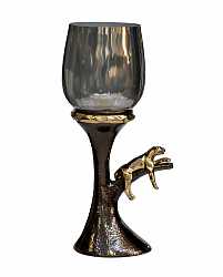 Подсвечник декоративный "Ягуар"