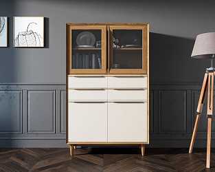 Буфет Bruni white большой