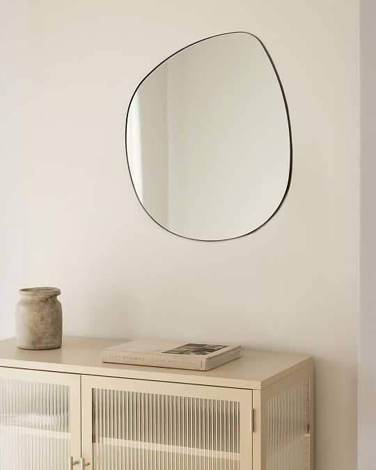 купить ассиметричное настенное зеркало "анора"