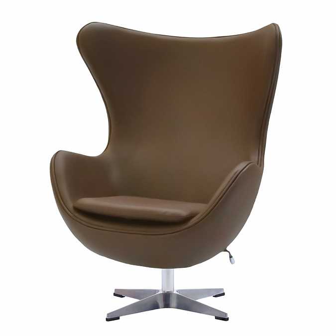 Кресло Egg chair коричневое