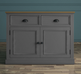 Комод Palermo Gray с двумя дверками