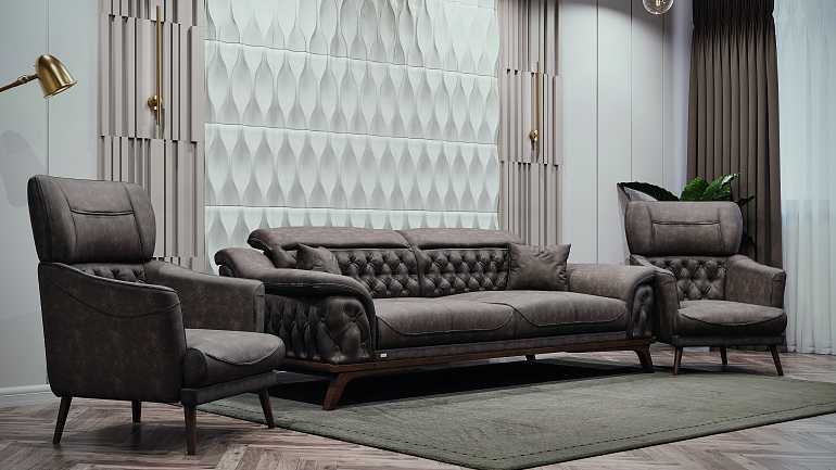 Трехместный диван "Граф"