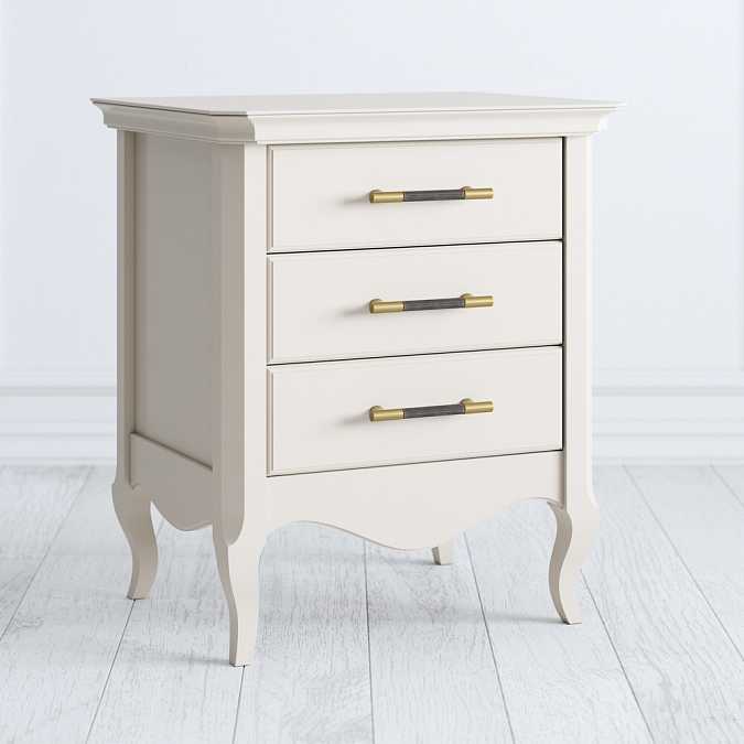 Тумба прикроватная Ballette beige 3 ящика