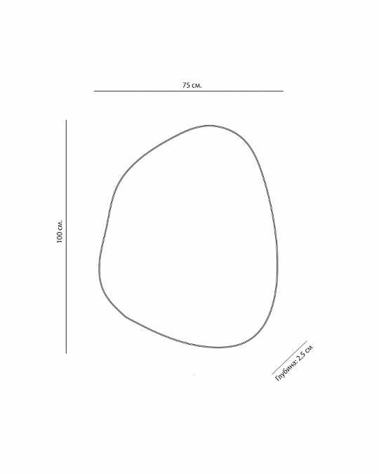купить настенное зеркало "юсси"