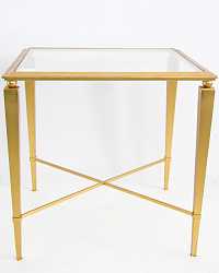 Приставной столик "Мауро" gold