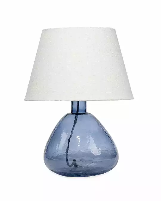 купить синяя настольная лампа "дэми"