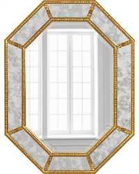 Зеркало в раме Ньюпорт, 19C.Gold/02
