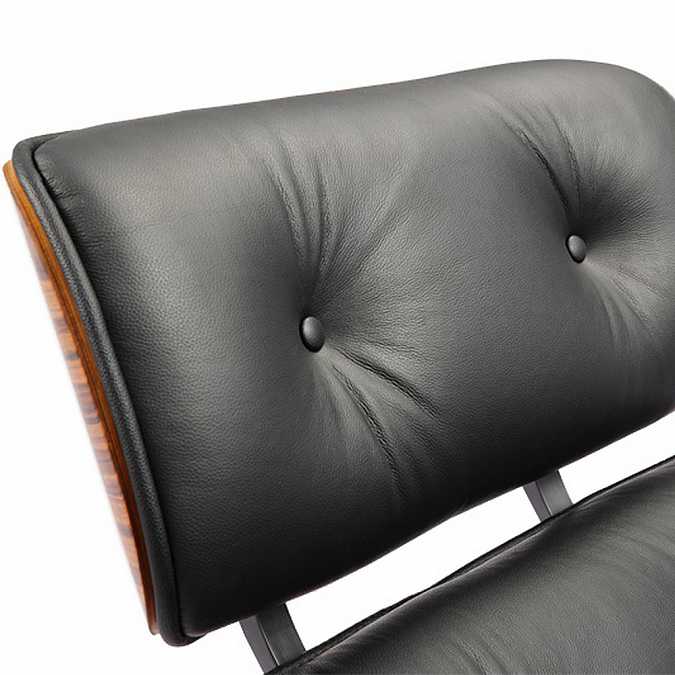 Кресло и оттоманка Eames lounge