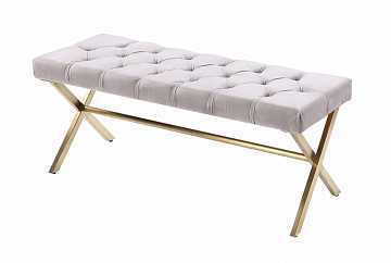 Банкетка велюровая N-2133BANK-BEG