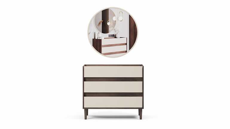Комод с зеркалом "Катрин"