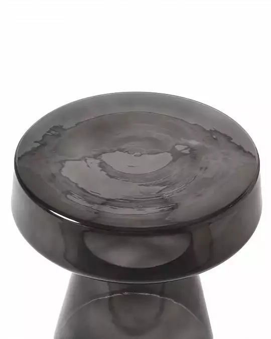 купить тёмно-серый приставной столик "флумс"