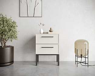 Тумбочка с двумя ящиками Nicole