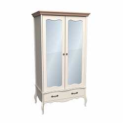 Шкаф 2-дверный Лебо антик 60721