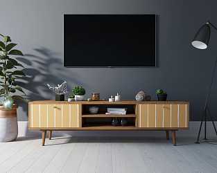 Тумба "Berber" под ТВ с нишей (43 принт)