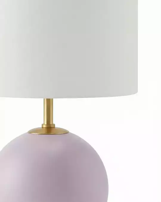 купить лиловая настольная лампа "иветт"