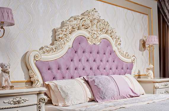 Кровать "Венеция Classic" 160*200 (крем)