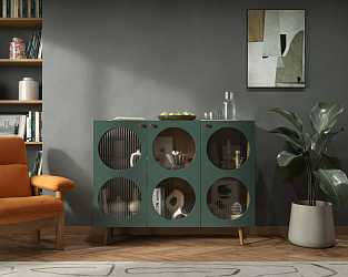 Комод с тремя дверками Rosa арт. R10