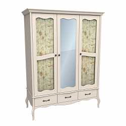 Шкаф 3-дверный Лебо 55734