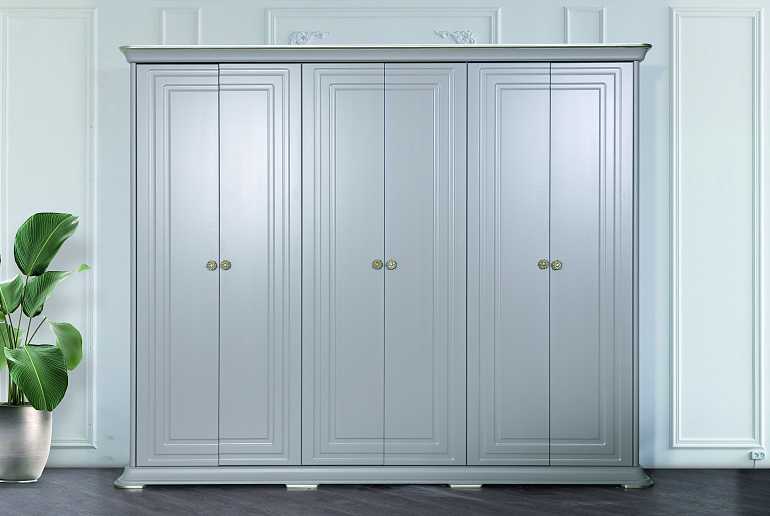 Спальный гарнитур "Мия" платина