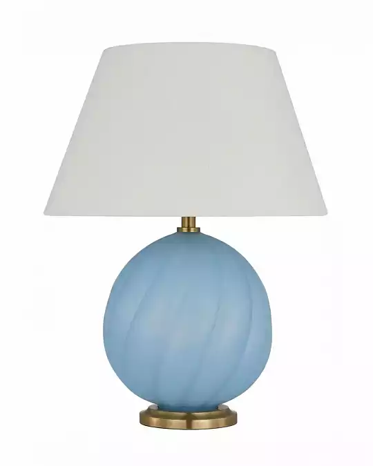 купить голубая настольная лампа "таллис"